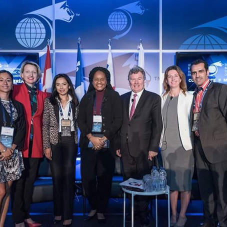 Panéliste au Forum Economique International des Amériques, à Montréal