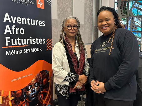 Mélina Seymour au Salon du livre Afro-canadien 2023