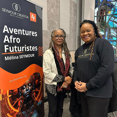 Mélina Seymour au Salon du livre Afro-canadien 2023