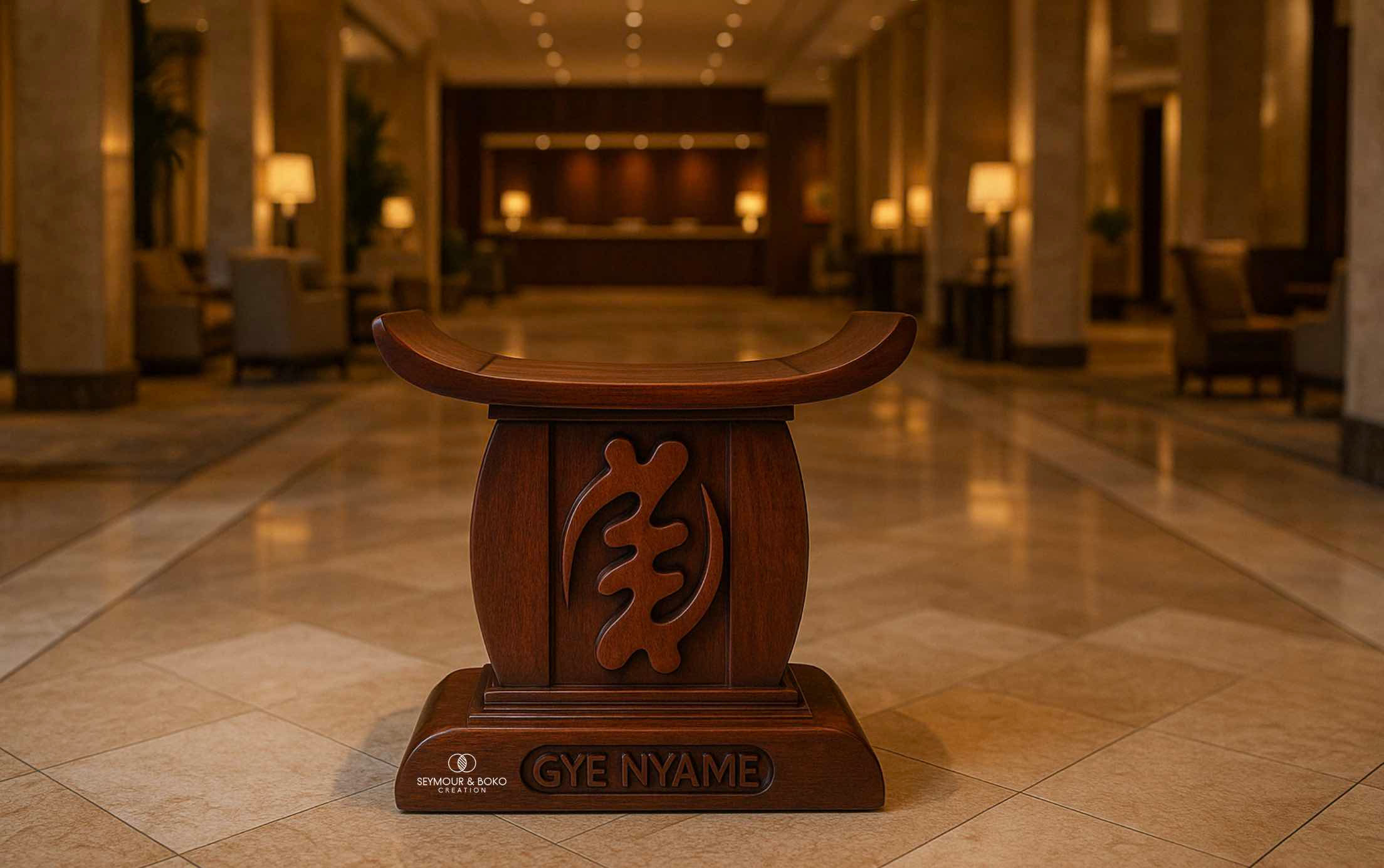 Tabouret : Gye Nyame