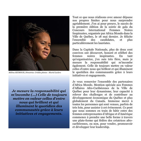 Éditorial Africa Mondo Magazine, juin 2019
