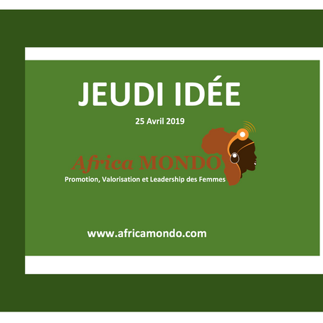 Les idées du Jeudi de Africa Mondo