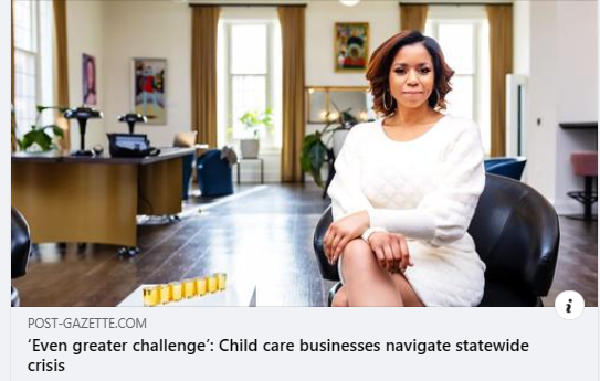 Jasmine Lane, founder of Babysitting Logistics, featured in Pittsburgh Post-Gazette article" 2026