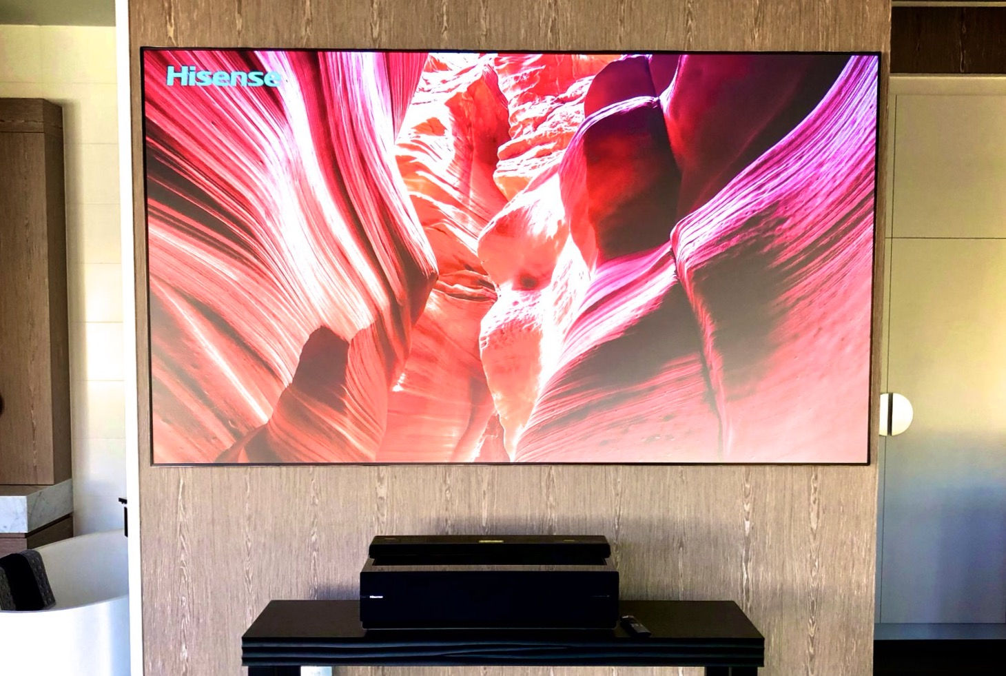 Laser TV Installation