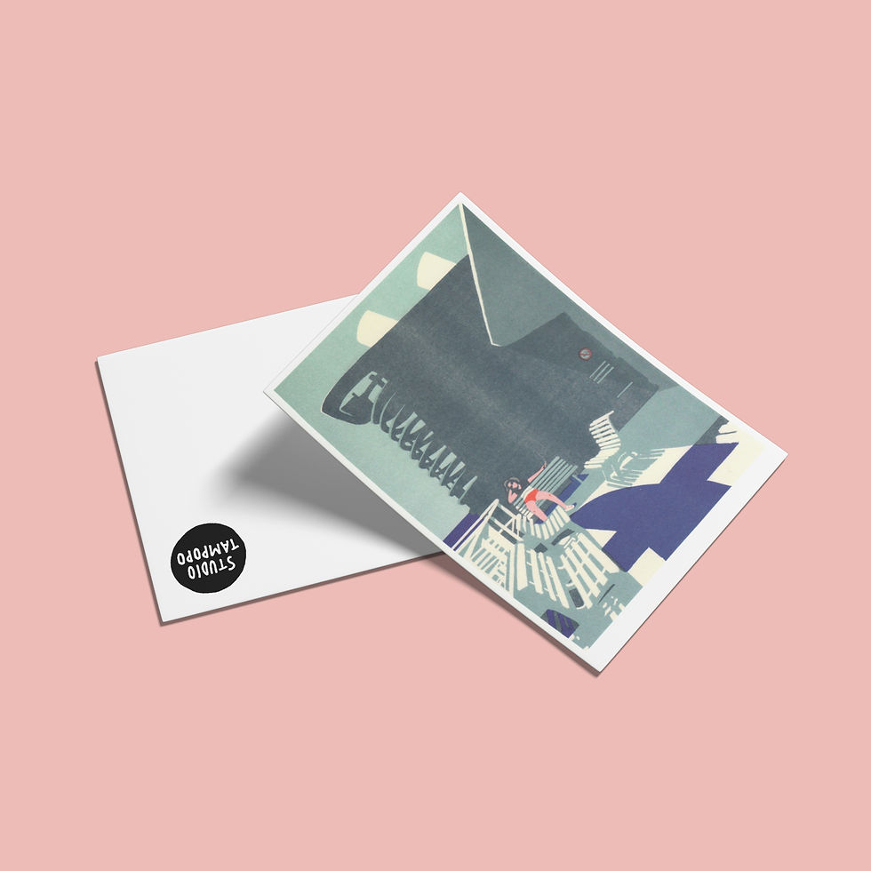 Miniaturbild: Studio Tampopo — Yves Haltner – Deck / Postkarte