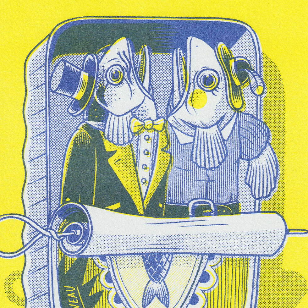 Miniaturbild: Martin Krusche — Konserve gelb / Art Print