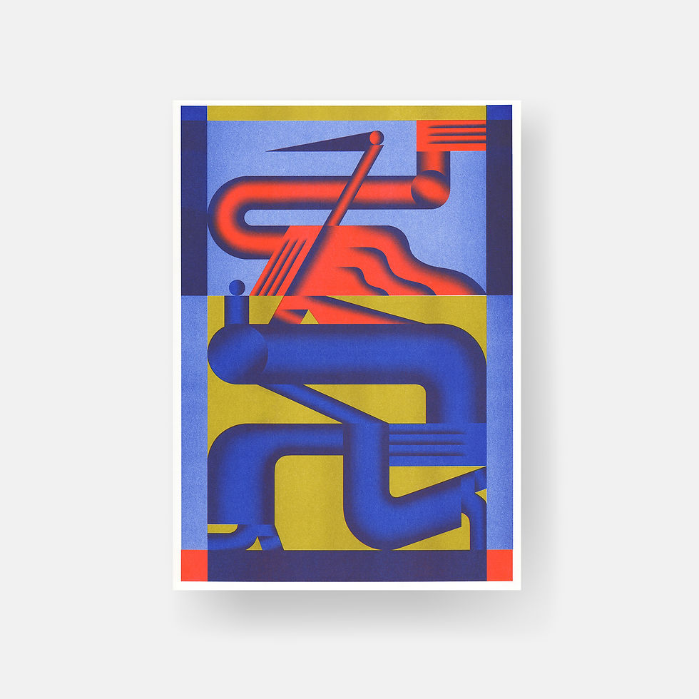 ZEBU — Piggyback / Art Print