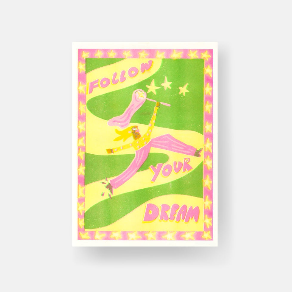 Larissa Martins Gerich — Follow your Dream / Art Print