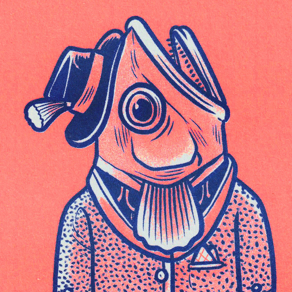 Miniaturbild: Martin Krusche — Jankerfisch / Art Print