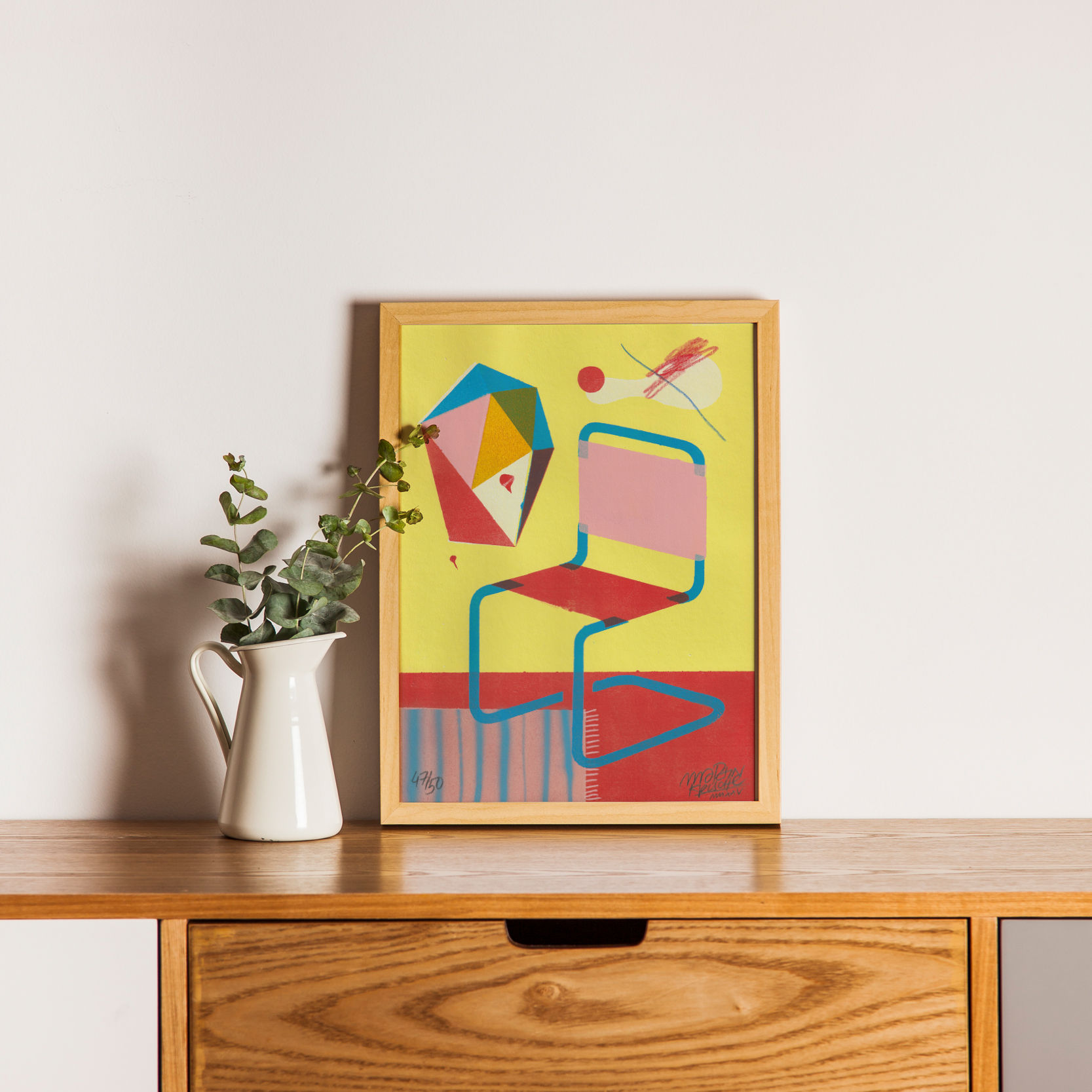 Martin Krusche — Lehnstuhl / Art Print