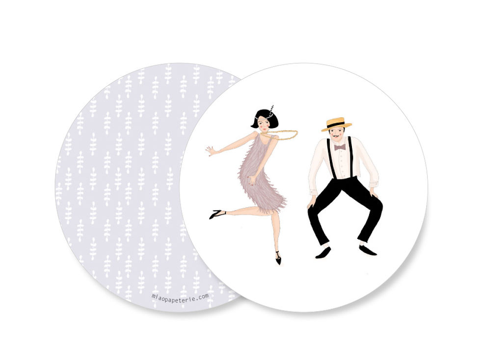 us.23.004.charleston | Untersetzer | 100 Stück