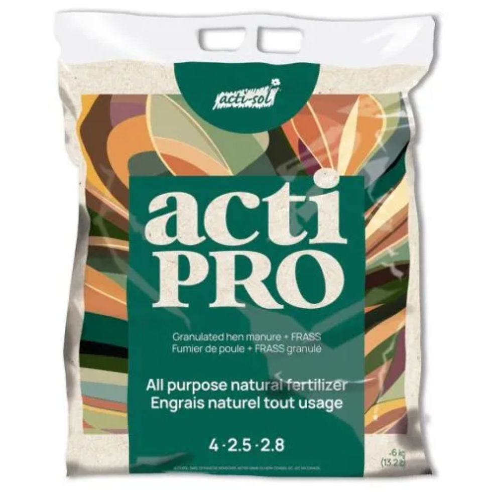Engrais Acti-Sol Actipro Fumier de poule et frass