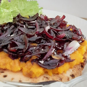 Tourte à la courge et à l'oignon