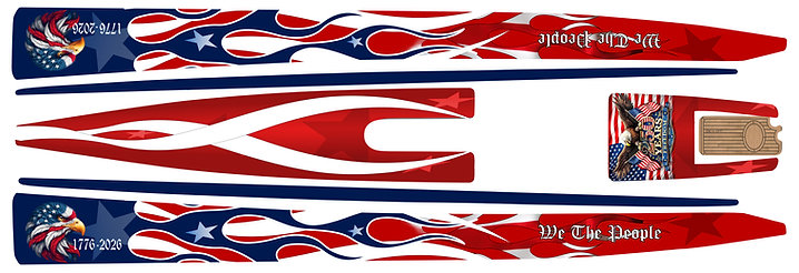 DF95 USA 250 Birthday