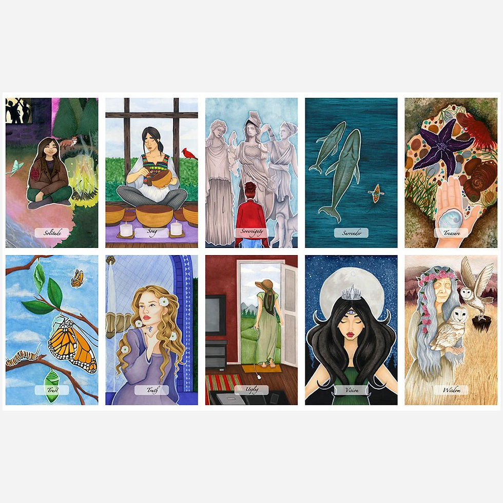Thumbnail: Awakened Soul Oracle Deck