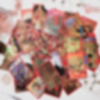 Thumbnail: Korean Four Seasons Hwatu Oracle Tarot Cards with Guidebook Set