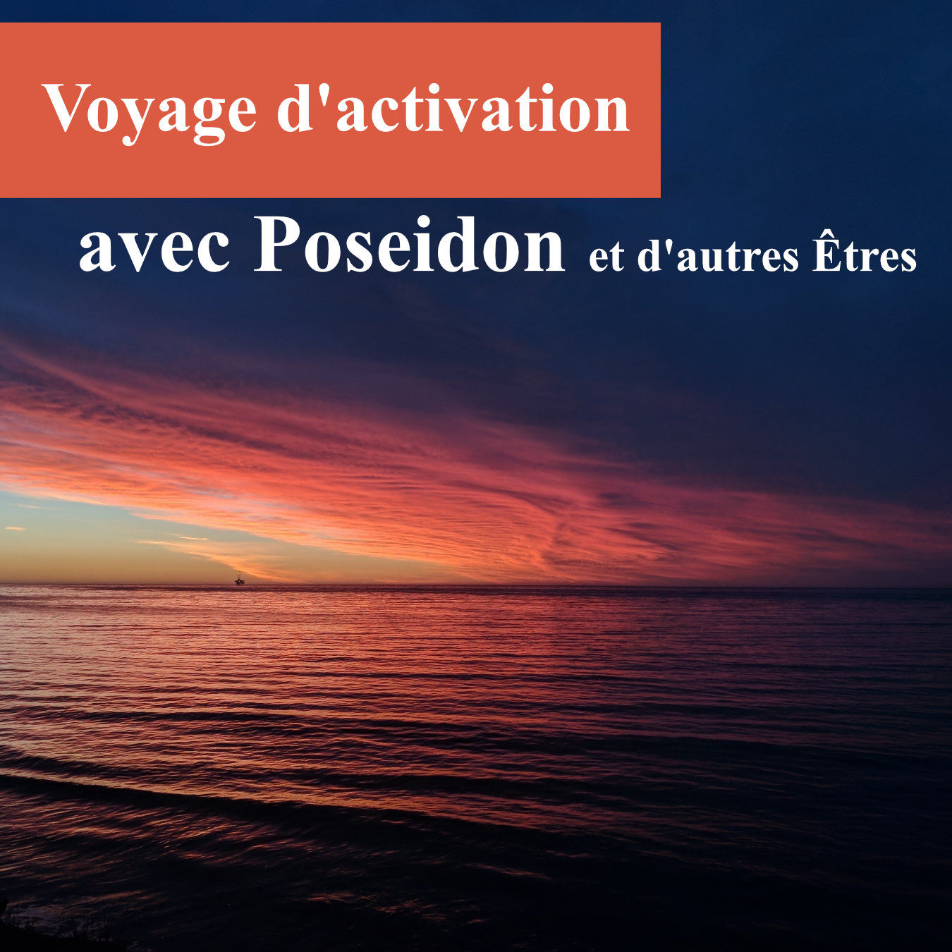 Voyage d'activation avec Poseidon