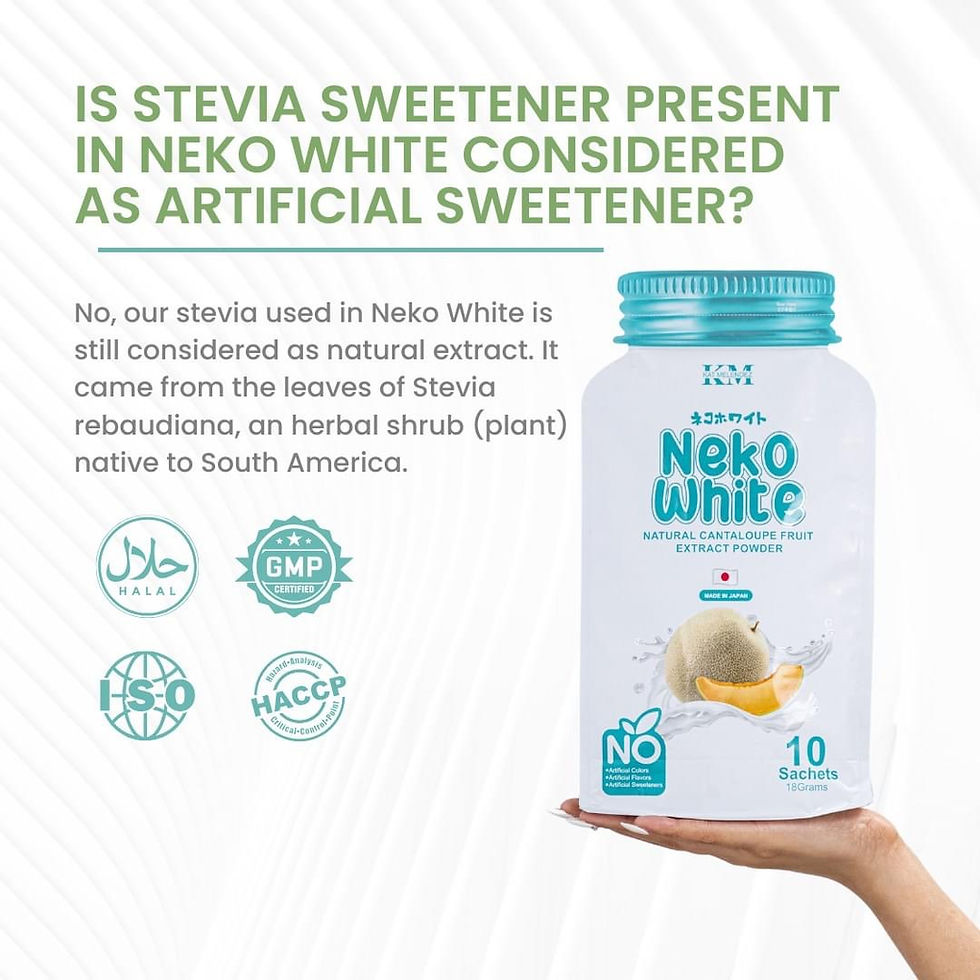 Thumbnail: NEKO WHITE (Glutathione+Collagen)Cantaloupe Fruit Extract Powder 