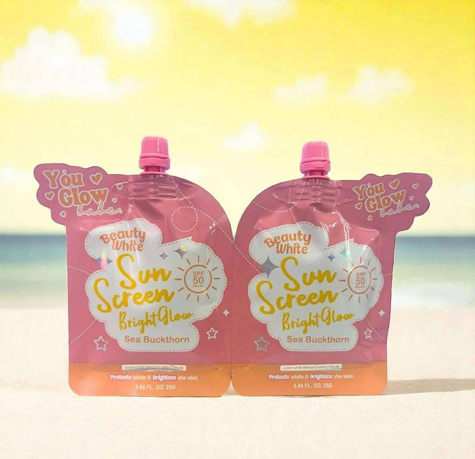 Thumbnail: You Glow Babe Beauty White Sunscreen Bright Glow with Sea Buckthorn SPF 50 PA+++