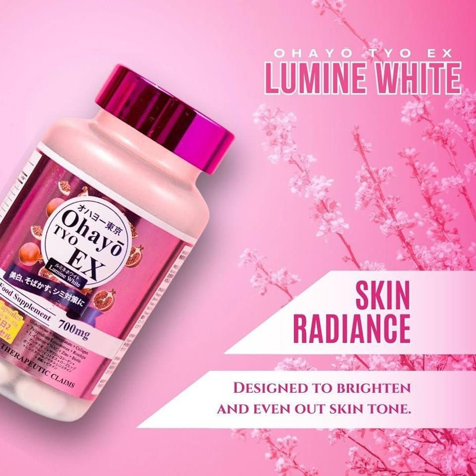 Thumbnail: Ohayo Tokyo Ex Lumine White Gluthathione 700mg オハヨー東京ex ルミネートホワイト