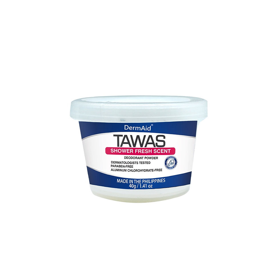 DermAid Tawas SHOWER FRESH SCENT Deodorant Powder