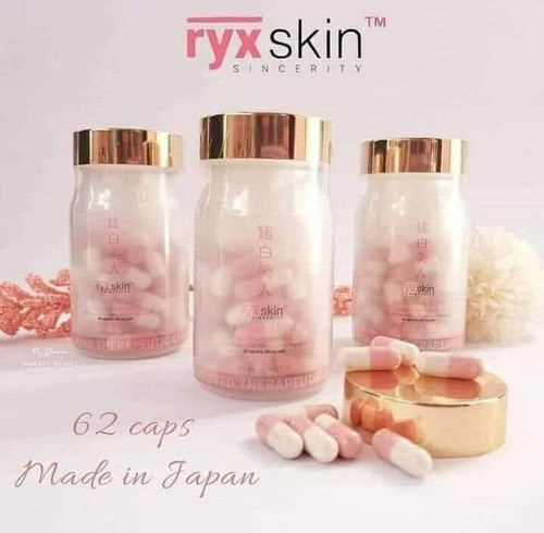 Ryx Skincerity Kenpaku Bijin Glutathione 62 Capsules