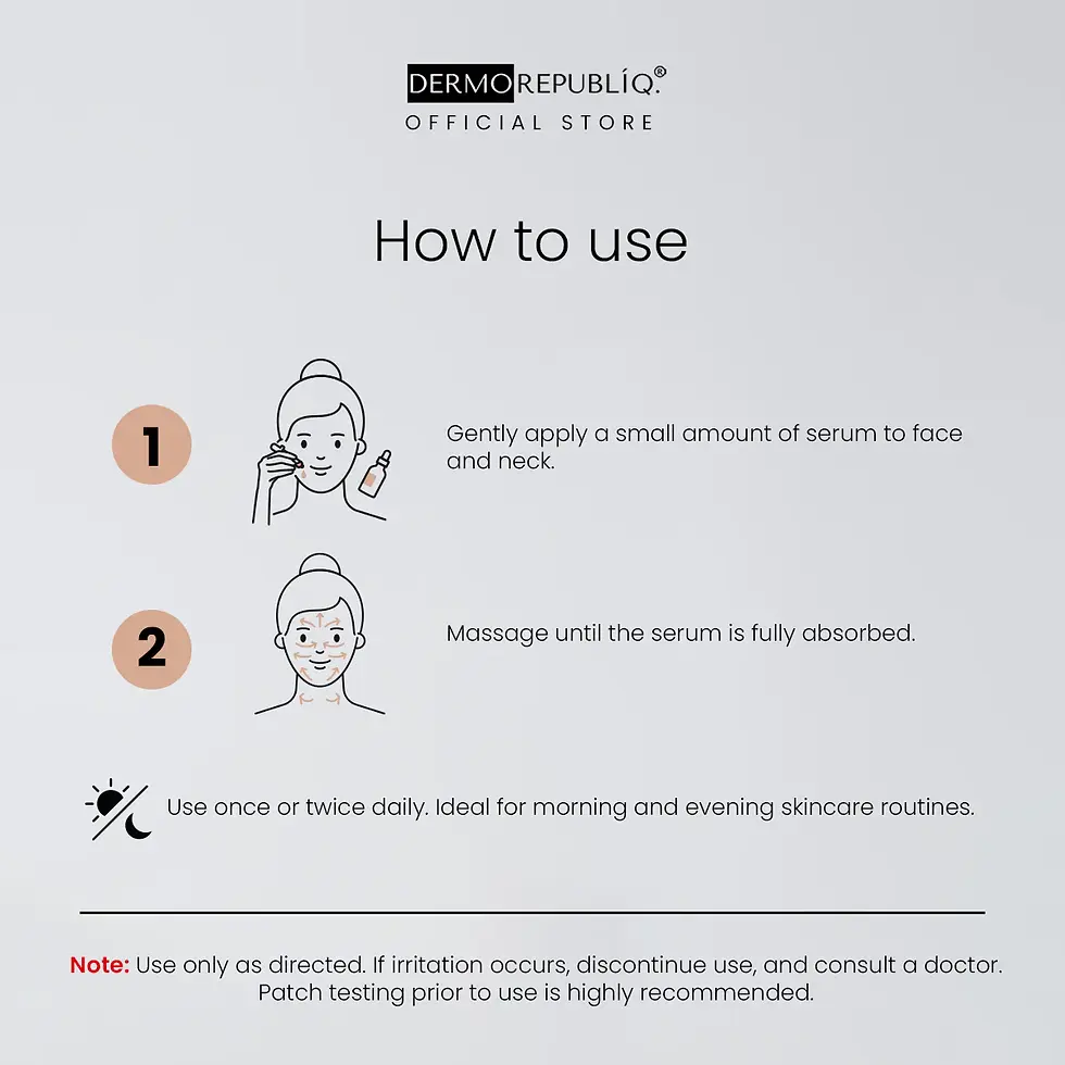 Thumbnail: dermorepubliq 5% niacinamide + hyaluronic acid sensitive skin formula serum - 30