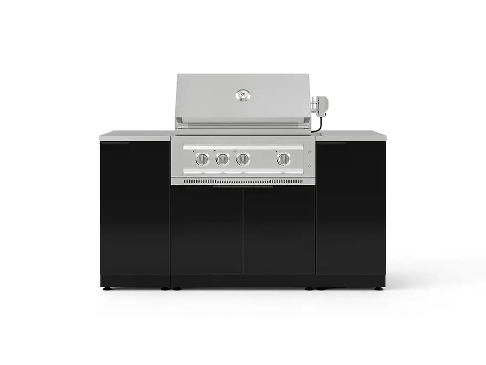 Thumbnail: OKC 16 Aluminum 6 pc Set 2x 1 Door 33 IGC 33 LP Platinum Grill 2x 16 SS
