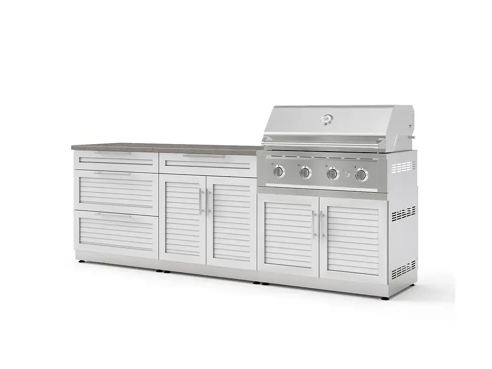 Thumbnail: Newage Stainless Steel White 5PC Performance Grill Set
