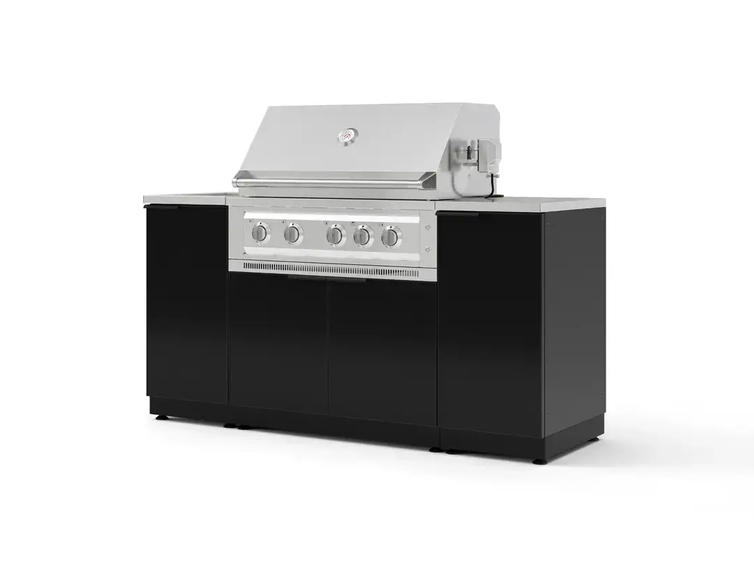 Newage OKC-16 Black Aluminum 5pc Set 36 LP Platinum Grill