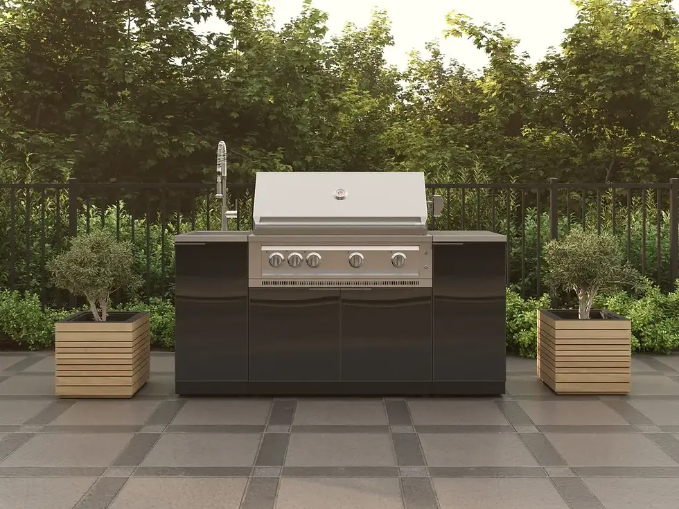 Thumbnail: OKC 16 Aluminum 6 pc Set 2x 1 Door 33 IGC 33 LP Performance Grill 2x 16