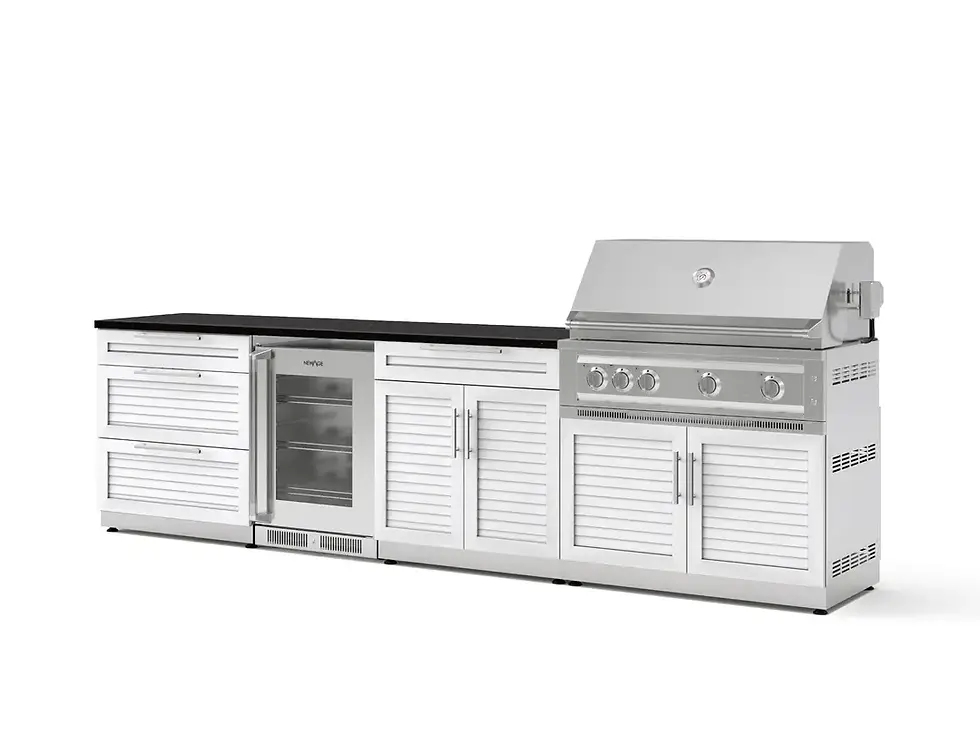 Thumbnail: Newage SS White 7PC Kitchen w/ Plat Grill