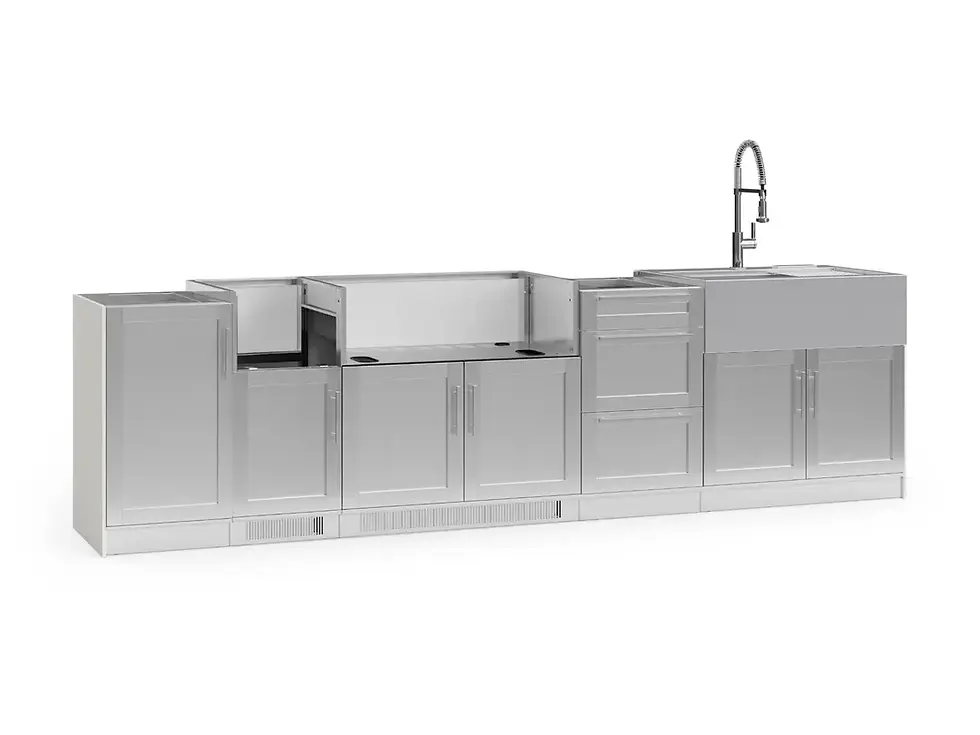 Thumbnail: Signature Series 7PC Custom Outdoor Kitchen · 304 Stainless Steel ·