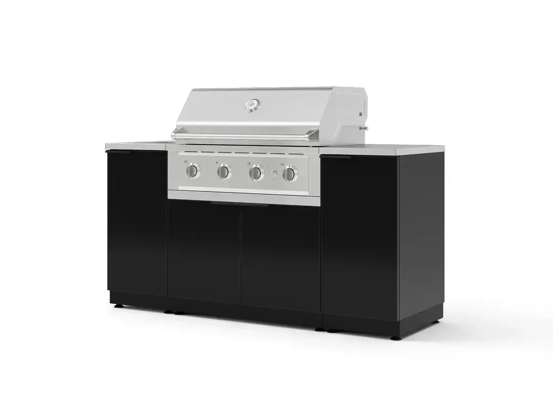 Newage OKC-16 Black Aluminum 5pc Kitchen Set 36 NG Grill