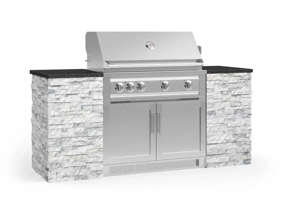 Newage OKC Compact 9 40" IGC NG Grill Black Galaxy White