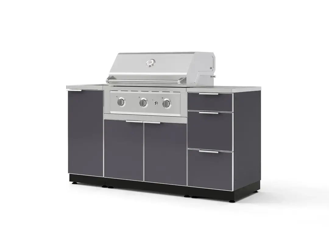 Newage OKC-16 Aluminum 5pc Set with Grill & Sink