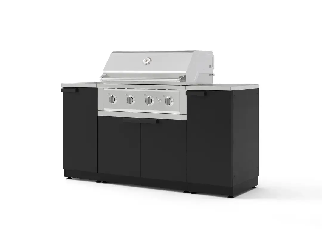 Newage OKC-16 Matte Black 5pc Kitchen Set 36 Natural Gas Grill