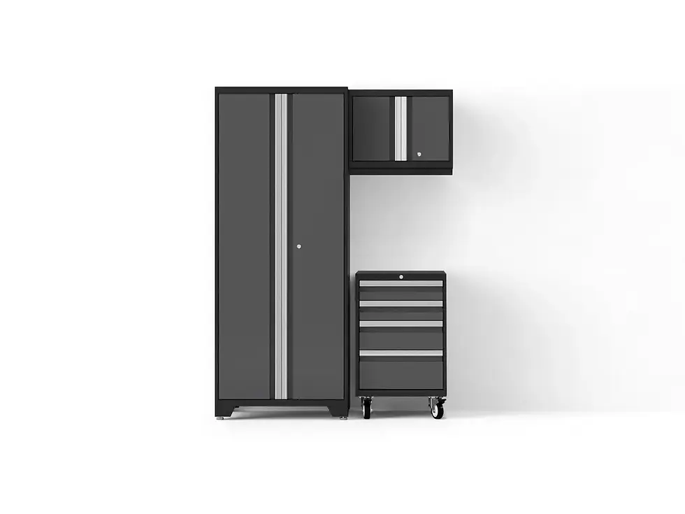 Thumbnail: Bold XL Series 3PC Garage Cabinetry Set · 20-24 Gauge Steel
