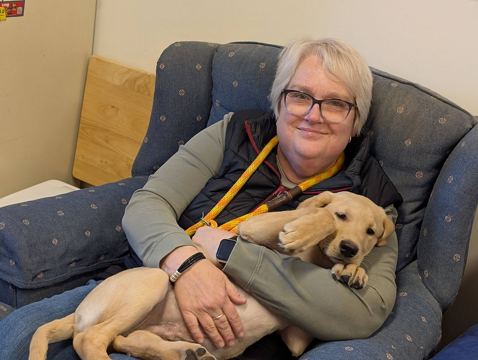 Willa with cute Benny