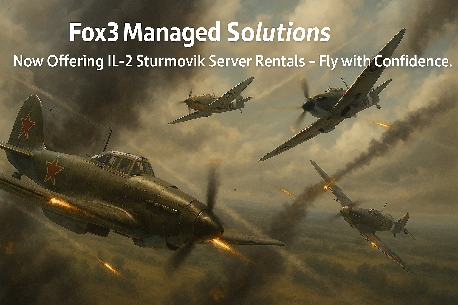 IL-2 Sturmovik Server Rentals