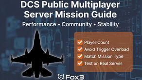 How to Choose the Right DCS Mission for Your Public Multiplayer Server