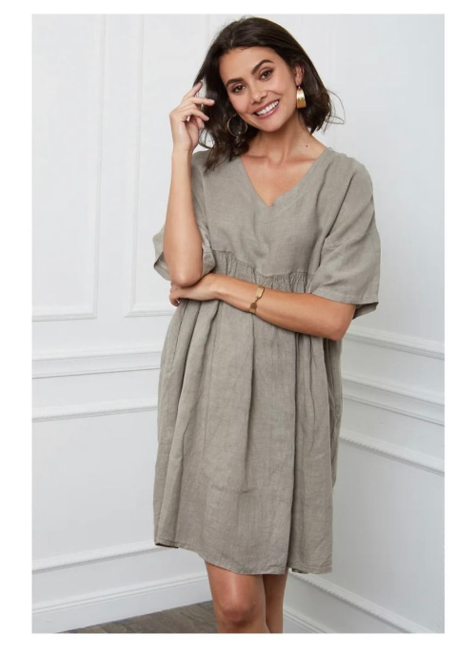 Thumbnail: Linen no frills dress
