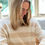 Thumbnail: Striped brown and cream jumper
