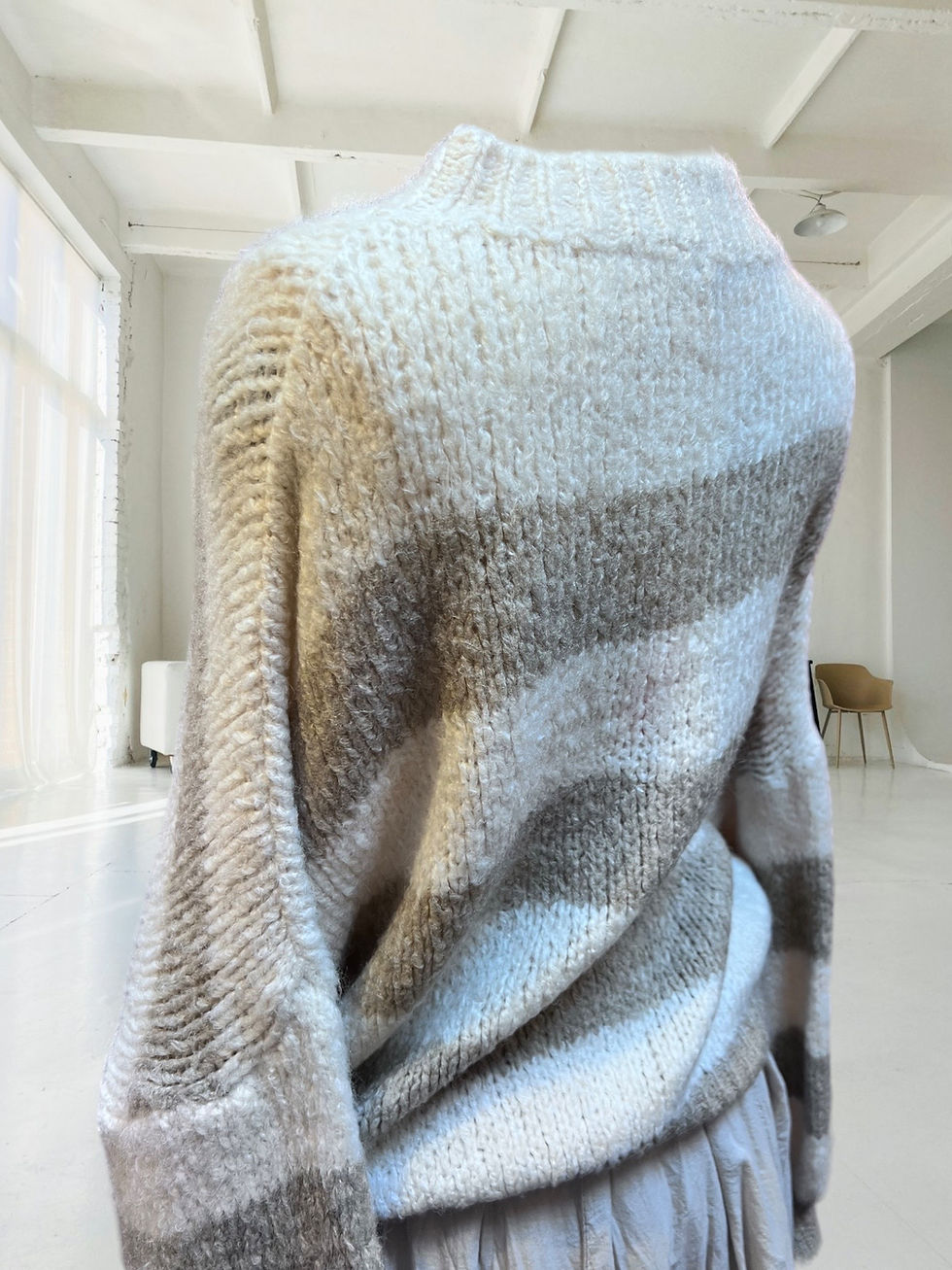 Thumbnail: Stripe oversized jumper