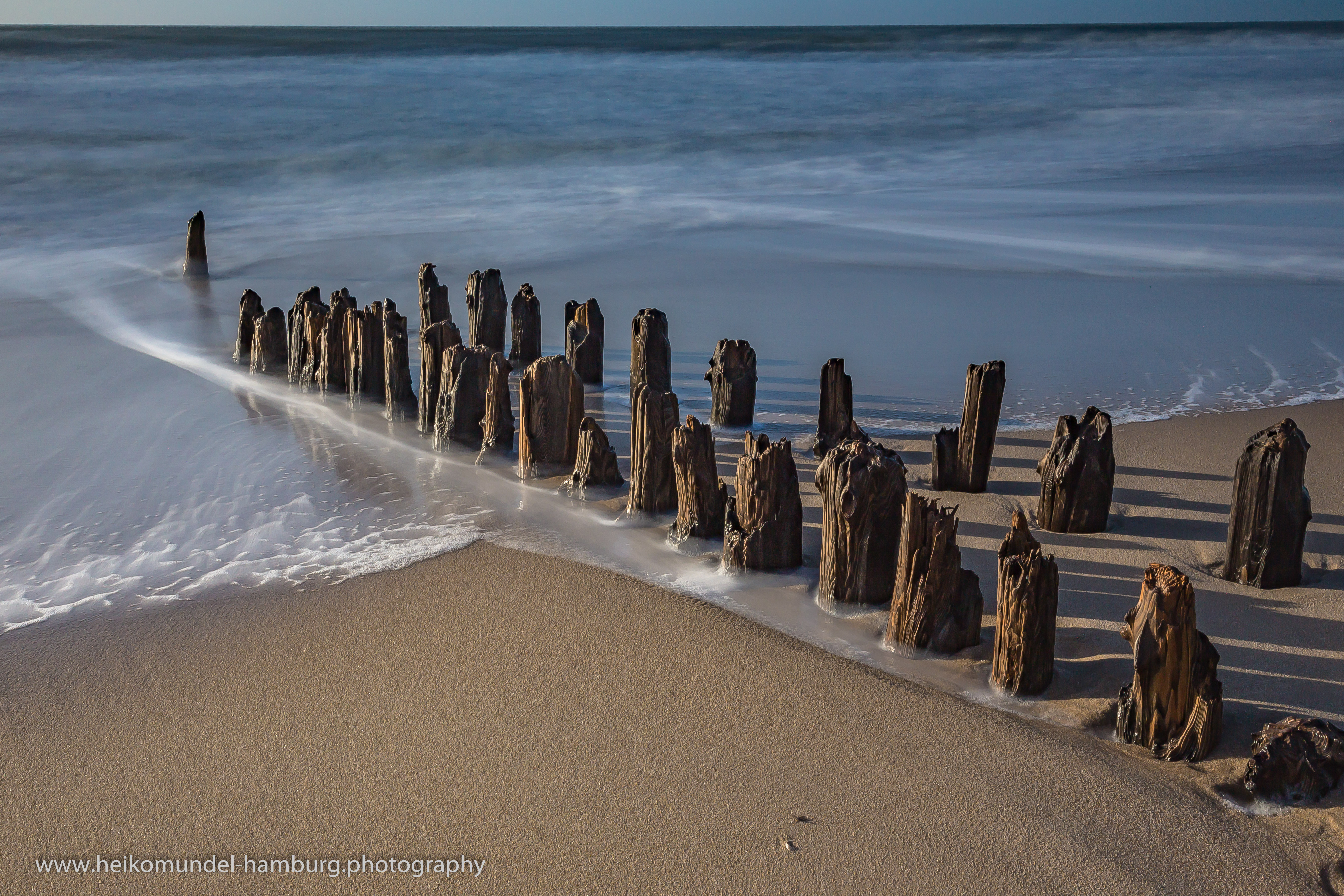 Buhne am Strand