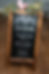 Drink a-frame sign