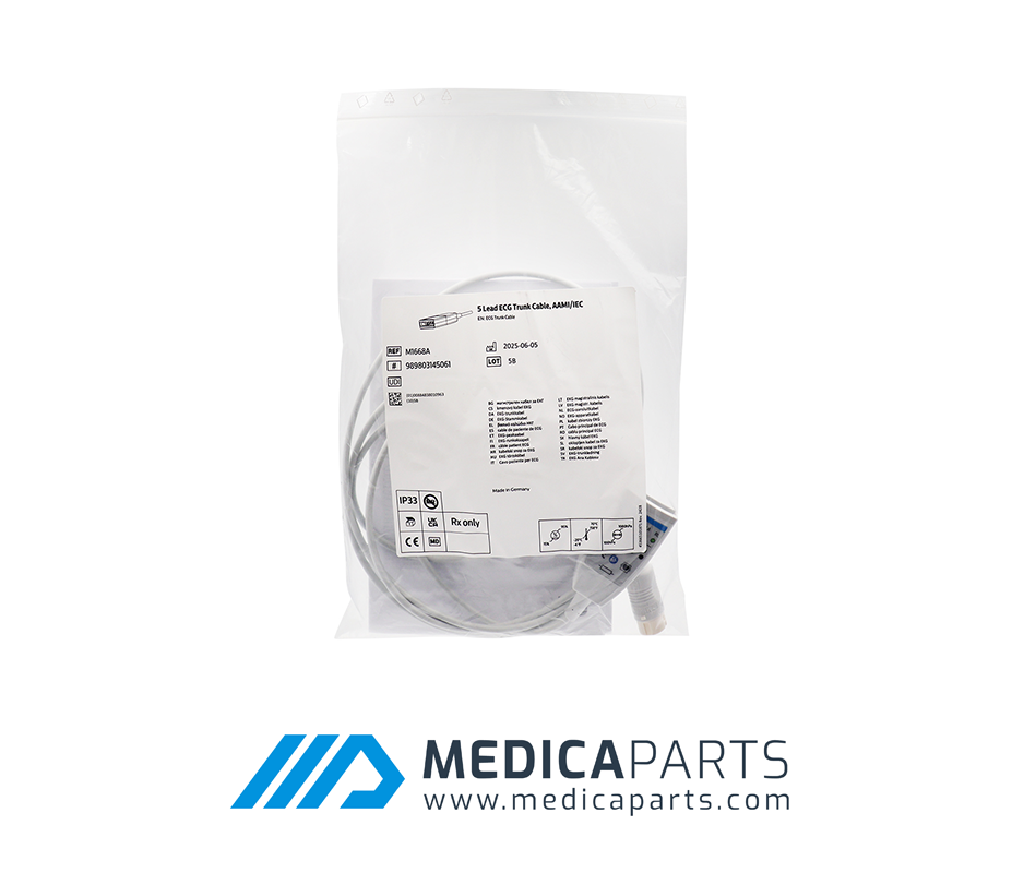 Philips original ECG trunk cable M1668A | MedicaParts