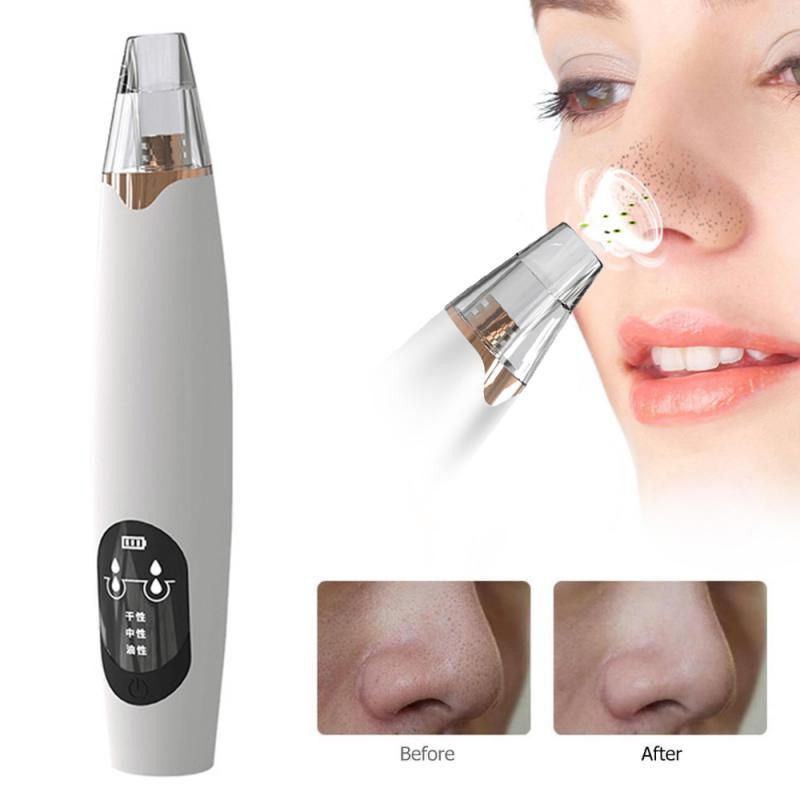 Thumbnail: Visual Electric Facial Blackhead Remover With Magnifier Acne Cleaner Black Spot