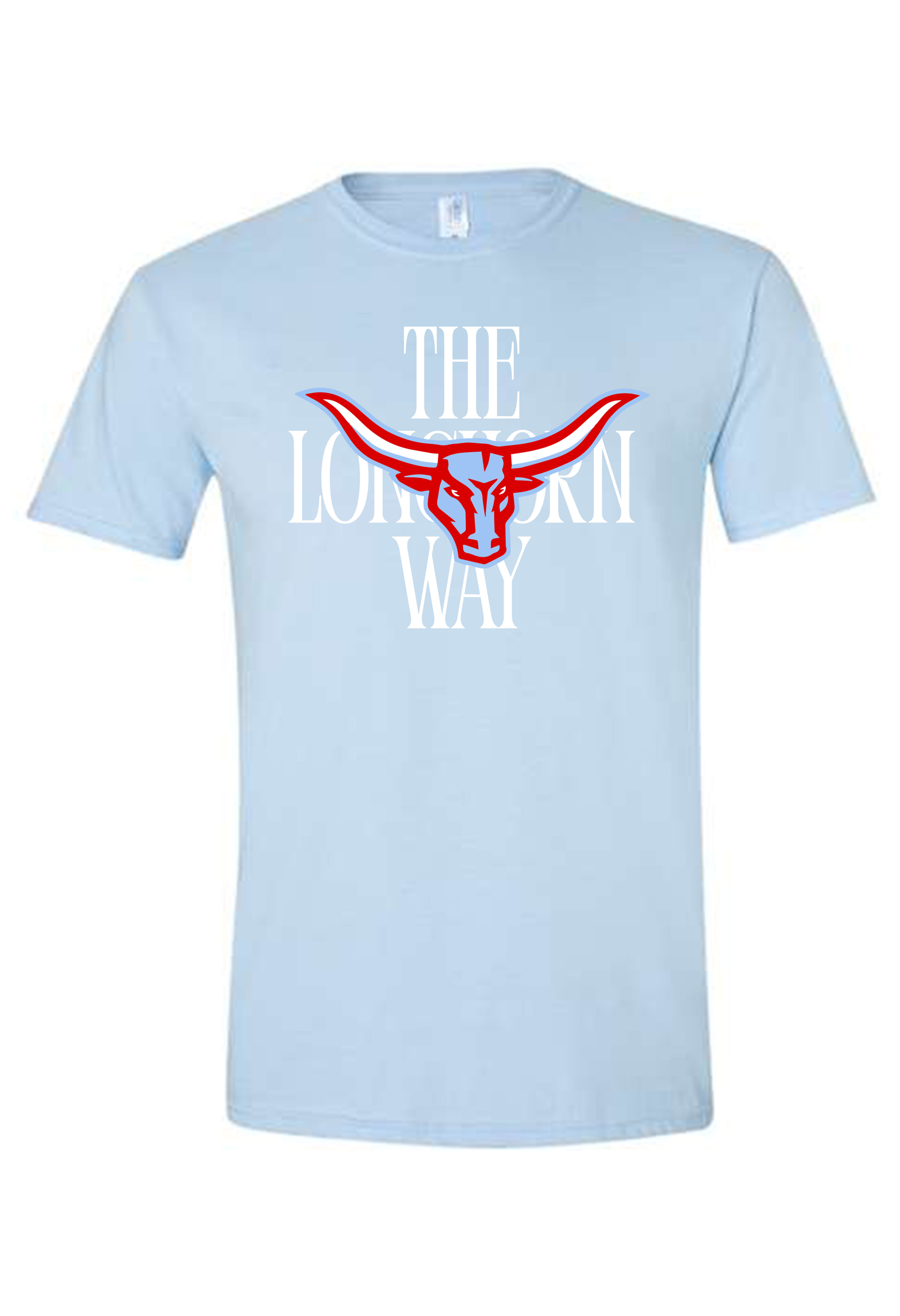 Adult Comfort Color Blue T Shirt