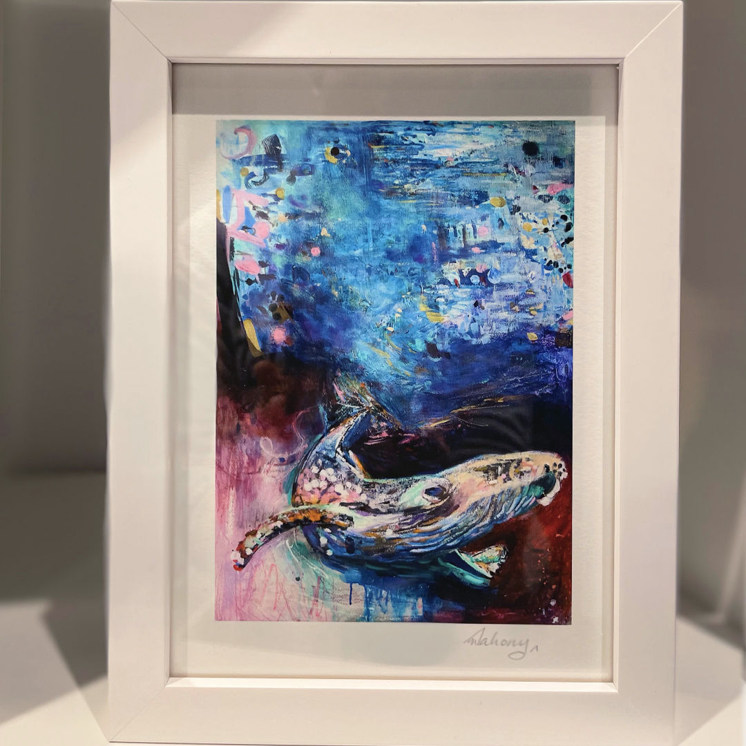 Ocean Whisperer - Fine Art Print Framed